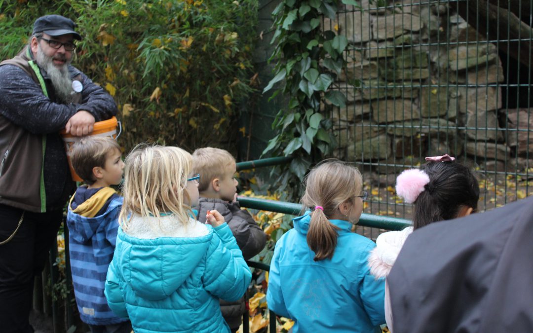 Im Tierpark mit Kindern